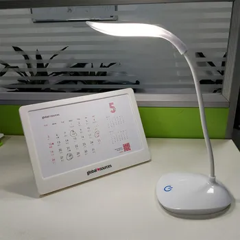 LED Stalo Lempa USB Įkrovimo Akių Apsauga Skaityti Tyrimas Šviesos Sulankstomas Touch Įjungti Nakties Tamsos, Šviesos, Home Office Stalo Lempa