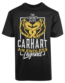 Legenda-tai Gyvas Carhart Begalinis Legenda Nauji vyriški Marškiniai Vasaros Atsitiktinis Tees