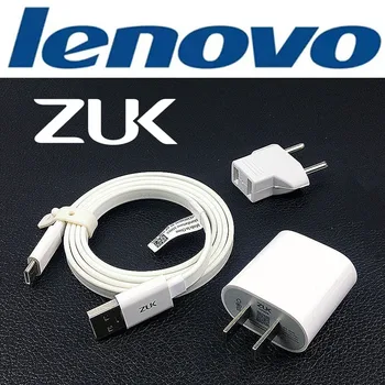 Lenovo zuk z2 Pro mokestis už zuk z1 z2 pro Išmaniojo telefono Originalus 5.3 v/2,5 A QC 3.0 greitai įkrauti maitinimo adapteris usb C Tipo kabelis