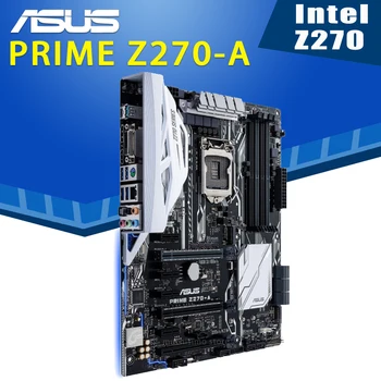 LGA 1151 Asus PRIME Z270-motininės Plokštės Paramą 6-ąją, 7-ąją-Gen Core i7/i5/i3 DDR4 64GB PCI-E 3.0 Desktop Intel Z270 Placa-Mãe 1151