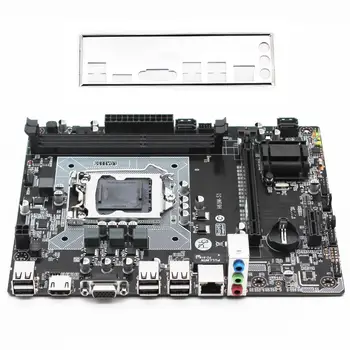 LGA 1155 H61 Lizdą pagrindinėje Plokštėje Dual Channel DDR3 Atminties Micro-ATX Integruota Grafika Paramos Intel i3 i5 i7 H61M-S1 Mainboard