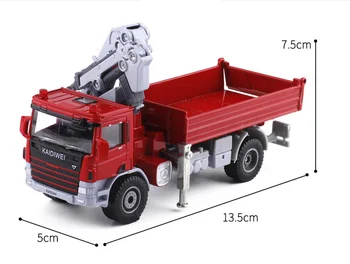Lieti 1:50 sunkvežimis kranas transporto sunkvežimio modelį,aukštos modeliavimas krano inžinerijos sunkvežimių,vaikų žaislai,nemokamas pristatymas