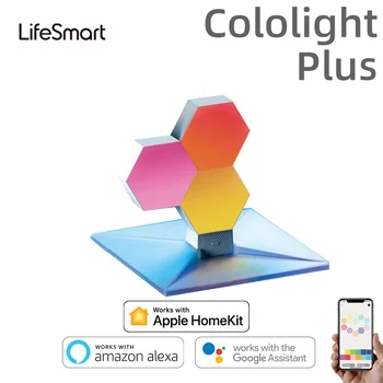 Lifesmart Cololight Plius RGB LED Skydai Žaidimų/Studio/Sienų apšvietimo Smart Home Dalykėlių Dovana, Alexa, Google 