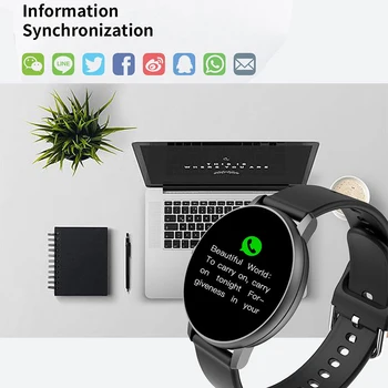 LIGE Naujas Smart Watch Kraujo Spaudimas, Širdies ritmo Monitorius Smartwatch Vandeniui Moterų Mados, Sporto, tinkančios 