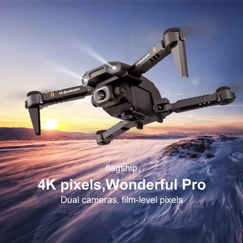 LSRC XT6 4K vaizdo Kamera Drone WiFi Fpv Oro Slėgio Aukštis Išlaikyti Sulankstomas 2.4 G Signalas Mobiliojo Telefono Nuotolinio Valdymo Žaislas Quad Copter