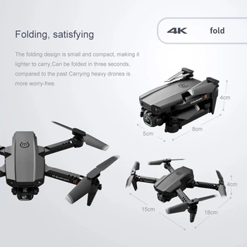 LSRC XT6 4K vaizdo Kamera Drone WiFi Fpv Oro Slėgio Aukštis Išlaikyti Sulankstomas 2.4 G Signalas Mobiliojo Telefono Nuotolinio Valdymo Žaislas Quad Copter