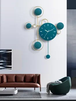 Mados visas rungtynes, paprastas, modernus laikrodis fiksuotojo laikrodis plokštė sieninis laikrodis kambarį mados namų Kūrybos išjungti skenavimo Šiaurės šalių sienos-h