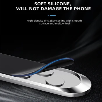 Magnetiniai Mini Juostelės Formos Stovas iPhone Samsung S9 S10 Xiaomi 