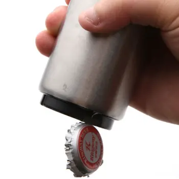 Magnetinio Automatinė Alaus Atidarytuvas Iš Nerūdijančio Plieno Butelio Atidarytuvas Nešiojamų Magnetas Vyno Atidarytuvai Baras Įrankiai Magnetische Bier Flesopener