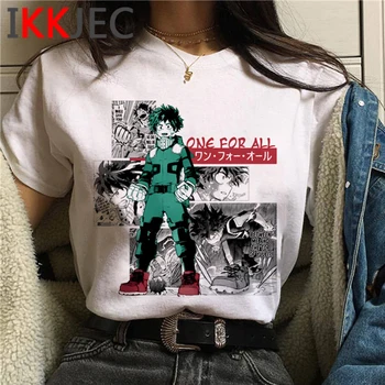 Mano Herojus akademinės bendruomenės Bakugou Boku No Herojus akademinės bendruomenės t-shirt marškinėlius moterų derliaus harajuku 2021 drabužius vasarą viršuje plius dydis