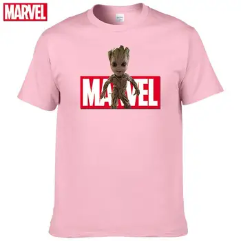 Marvel Keršytojas Globėjai Galaxy Groot trumpas rankovės marškinėliai Vyrų t-shirt grafikos t marškinėliai moteriški medvilniniai marškinėliai #55
