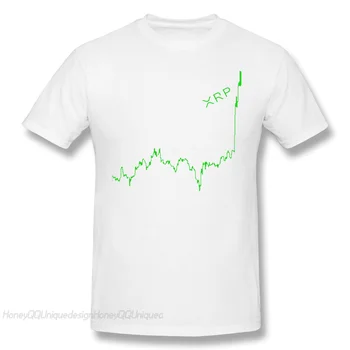 Marškinėliai Vyrams Drabužius XRP Ripple Monetos Cryptocurrency T-Shirt Inverse H&S Edition 