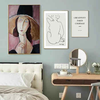 Matisse Nuoga Moteris Eskizas Abstrakčiai Kreivė Geometrijos Senovinių Spaudinių Plakatas Šiaurės Drobės Tapybos Sienos Meno Kambarį Namų Dekoro