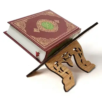 Mediniai Eid al-Fitr Islamo knygų lentyna Biblija rėmo Kuran Koranas Šventosios Knygos Korano Stovo Laikiklį Rehal Islamas Namų Puošybai