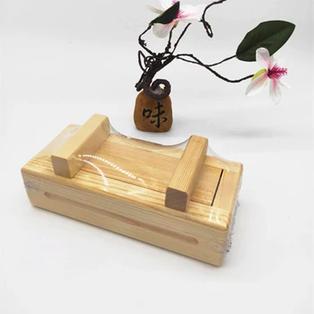Mediniai Suši Pelėsių Stačiakampio formos Suši Maker Paspauskite Pelėsių Box 