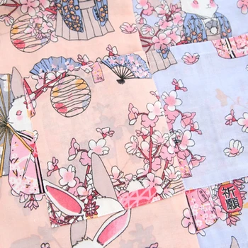 Medvilnės Moteris Kimono Pižama Yukata Japonų Stiliaus Gėlių Prarasti Ilgai Sleepwear Pižamą Cardigan Laisvalaikio Chalatas W118