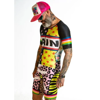 Meilė, skausmas vyrų dviračių drabužius 2019 pro dviračių Džersis kelių dviratį drabužių veikia triko sportinis kostiumas jumpsuit triatlonas skinsuit