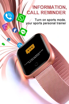 Metalo Mados Smart Watch Moterų 2021 Vyrai Vaikas Sport Riešo Žiūrėti Fitneso Apyrankę Tracker Širdies ritmo Monitorius 