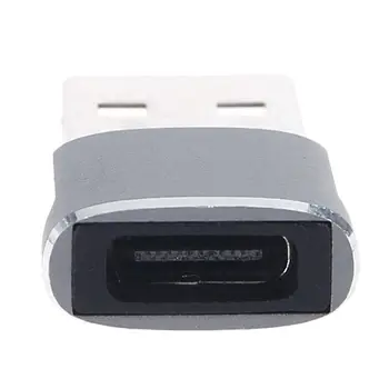 Metalo USB C moterį, USB Male Adapter Type C) USB Įkroviklio Kabelį Konverteris C Tipo U Disko/Ventiliatorius/Card Reader Laido