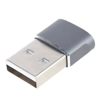 Metalo USB C moterį, USB Male Adapter Type C) USB Įkroviklio Kabelį Konverteris C Tipo U Disko/Ventiliatorius/Card Reader Laido