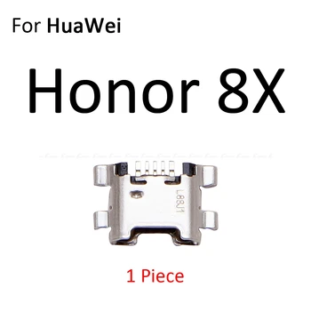Micro USB jungtis Tipas-C Įkrovimo Jungtis Plug Uosto Doką Įkrovimo Lizdas HuaWei Honor 8X 8C 8A 8 Pro 