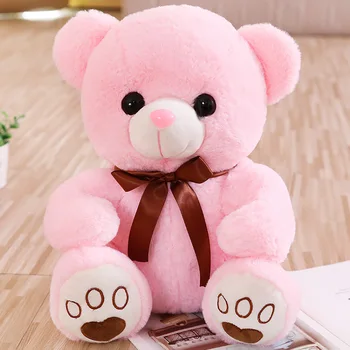 Mielas apkabinti bear meškiukas lėlės pliušinis žaislas lokys lėlės ragdoll Valentino dienos dovana mergaitėms