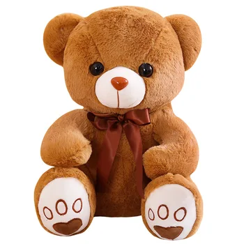 Mielas apkabinti bear meškiukas lėlės pliušinis žaislas lokys lėlės ragdoll Valentino dienos dovana mergaitėms