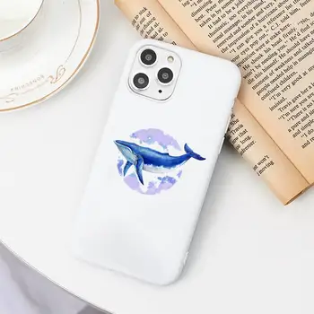Mielas mėlynasis banginis žudikas banginių animacinių filmų Telefono dėklas Saldainiai Spalvų 