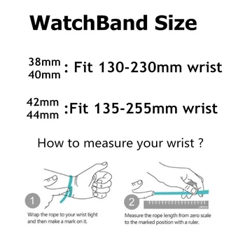 Milano Linijos Watchband už W46 W26 W56 W66 W506 Pro + Iwo 12 Smartwatch Dirželis Metalo Apyrankė 40mm Dydis 44mm