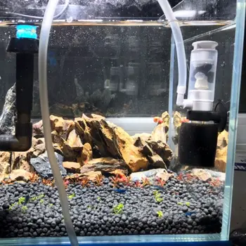 Mini Akvariumas Filtras Žuvų Bakas Krevečių Tvenkinys Oro Siurblys Biocheminiai Sponge Filtras Bio Kempine Filtras Akvariumo Filtravimo Filtras