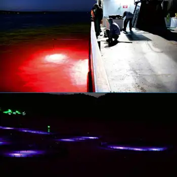 Mini LED Giliai Jūros Lašas po vandeniu Spręsti Žvejybos Kalmarai Suvilioti Šviesos Lempos Žvejybos Įrankiai