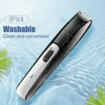 Mini Plaukų Clipper USB Įkrovimo Nešiojamieji Elektriniai plaukų žoliapjovės Skalbti Įkrovimo Barzda Žoliapjovės Plaukų Cutter Machine Už Vyrus