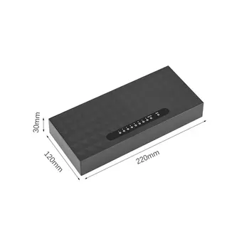 Mini POE LAN Ethernet Tinklo Desktop Switch 8 Port 10/100mbps Fast Hub Optinio Pluošto Kabeliai, USB Male-female ONLENY