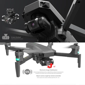 MJX B16 PRO 4K HD Kamera Drone Brushless Motorinių 3-Ašis Gimbal Quadcopter Elektroninė Vaizdo Stabilizavimo VS SG906 PRO2 F11