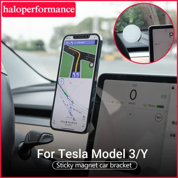 Model3 Automobilio Savininkas Mobiliojo Telefono Laikiklis Lopšys Stabilus Tesla Model 3 2021 Priedai modelis 3 Tesla Model Y Tris Tik Iphone12