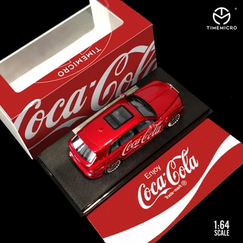 Modelio Automobilių 1/64 Pop Žaislai Laiko Micro Diecast Rolls-R CULLINAN Mansory Metalo Coca-CL Versija Lydinio
