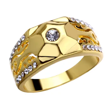 Modyle 2021 Mados Aukso Spalvos Žiedą, Vyrams Moterį Vestuvių Paty Priedai Punk Žiedas Vintage Papuošalai