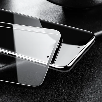 MOFi Už Xiaomi Redmi 10 Pastaba Pro Stiklas Grūdintas Pilnas draudimas Screen Protector Redmi Pastaba 10S Priekiniai Filmas, Aišku, HD Black 2 VNT.