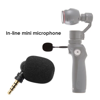 Mono Stereo Mikrofonas Mokykla Mini Darbo Konferencija Mokymo 3.5 mm AUX TS TRS TRRS už Telefoną, Kompiuterį Įrašymas