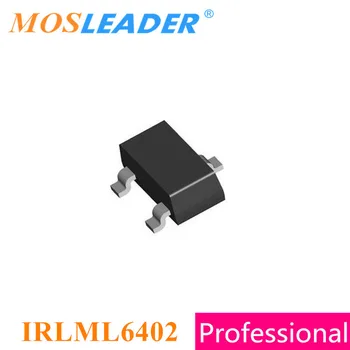 Mosleader 1000PCS IRLML6402 SOT23 20V P-Kanalo Rds=65mR 100mR IRLML6402TRPBF IRLML6402TR IRLML6402PBF Kinijos Aukštos kokybės
