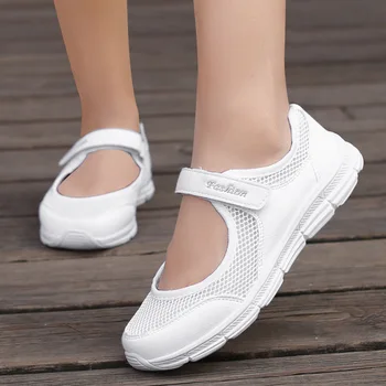 Moteris šokių balti bateliai mergaitėms baleto butai moterų patogus laisvalaikio vasaros plokšti batai ponios trumpas butai