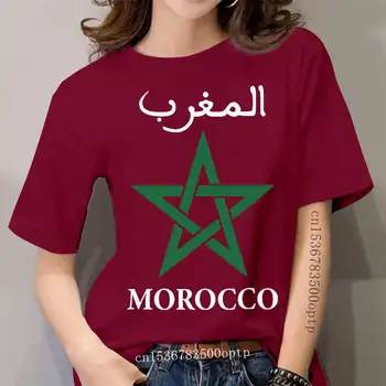 Moterų marškinėliai Marokas tshirts Moterys t-shirt