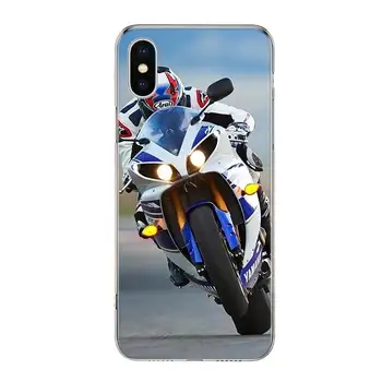 Moto Kirsti motociklų sporto Case For iPhone 11 12 Mini Pro 7 6 X 8 6S Plus XS MAX + XR 5S SE 10 Dešimt Meno TPU Padengti Telefono Coque C