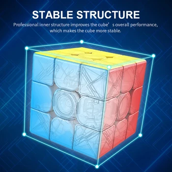 MoYu Meilong 3C 3x3x3 Magic Cube Cubing Klasėje Puzzle Kubeliai Stickerless Mofangjiaoshi Meilong3 C Greitis Kubeliai Antistress Žaislai