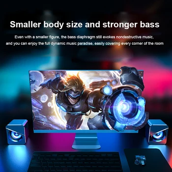 Namų Kino Sistema Caixa De Som PC Bass 