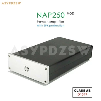 NAP250 MOD D1047 MINI Stereo Galios stiprintuvas Bazę UK NAIM grandinė Su SPK apsaugos 80W+80W 8R