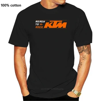 Nauja K-T-M-12 Pasirengę Lenktynės T-Shirt Baikerių Motociklo Rider ĮVAIRIŲ DYDŽIŲ