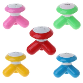 Naujas 1pc Įvairių spalvų Mini Electric Tvarkomi Banga Vibracija Massager USB viso Kūno masažas