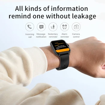 Naujas 2021 Q8 Smart Watch Vyrai Moterys 1.69 colių 