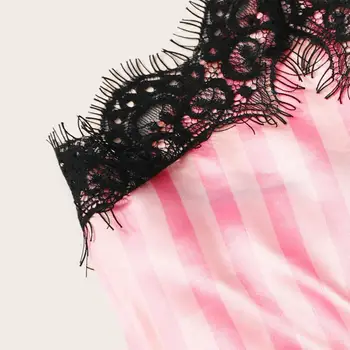 Naujas 3 Gabalus Moterų Pižama Rinkiniai Dirbtiniais Šilko Pižama Sleepwear Rinkiniai, Elegantiškas, Seksualus Nėriniai Mados Atsitiktinis Namų Drabužius, Naktiniai Drabužiai